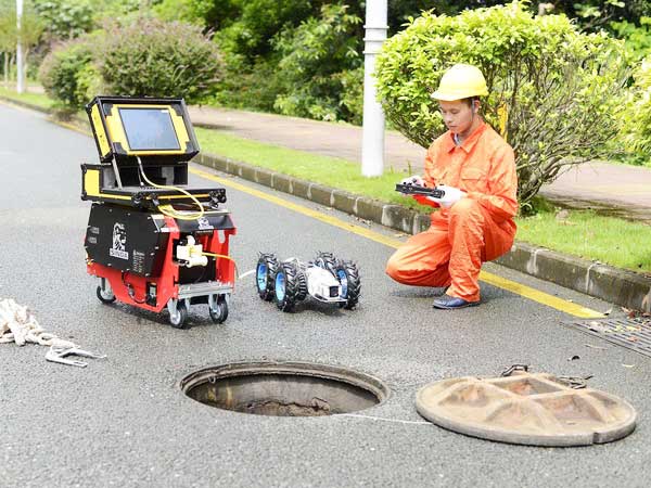 立山管道机器人检测
