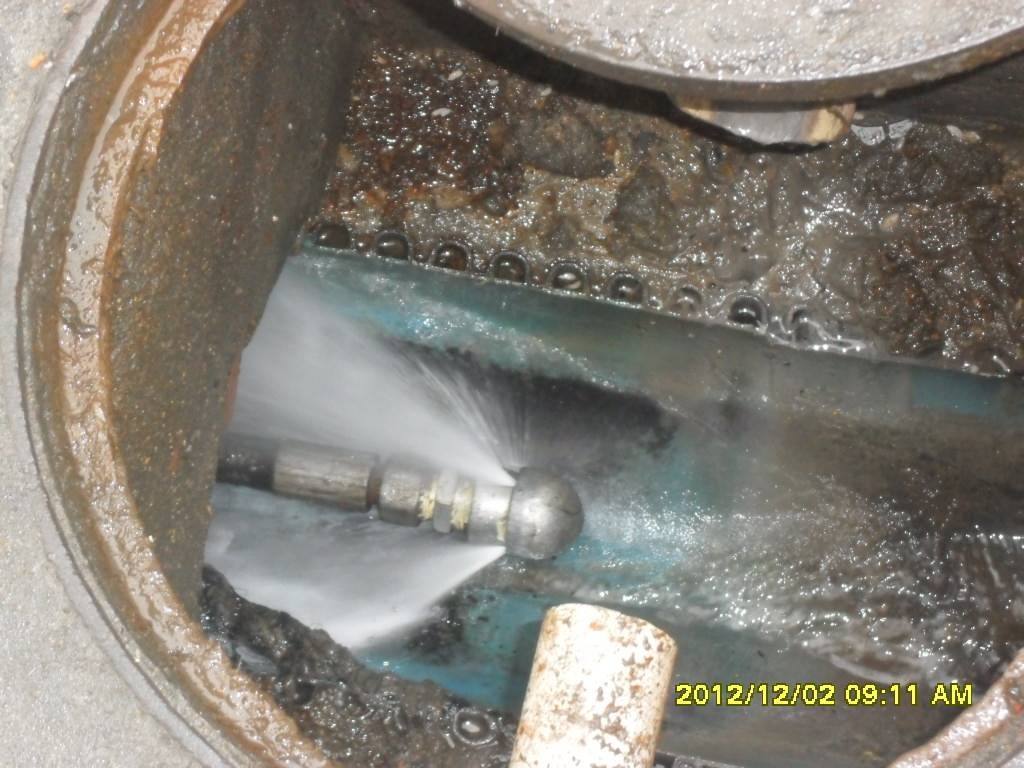 立山污水管道高压清洗